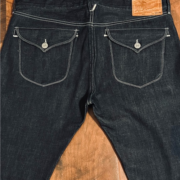 RISING SUN & CO. SELVEDGE DENIM JEANS - Picture 7 of 8